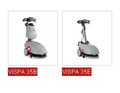 VISPA 35B-E-BS 手推式全自动洗地机