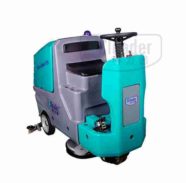 科力德驾驶式洗地机|工厂地面专用洗地机