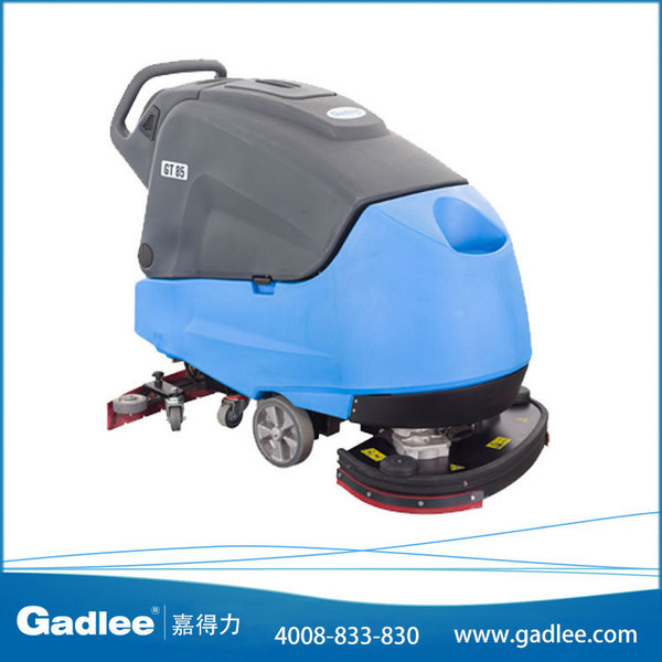 广东嘉得力 Gadlee双刷 手推式 自动洗地机GT85 电瓶式洗地车