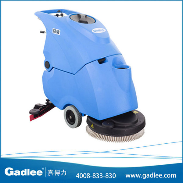 广东嘉得力 Gadlee 手推式电瓶式全自动洗地机 GT50 拖地机洗地车