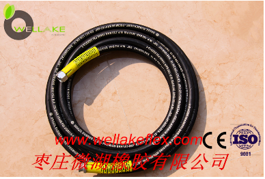 1-Φ10钢丝编织高压洗车机管