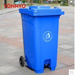 永耀直供工业垃圾桶 240C户外大垃圾筒 带两轮市政环卫垃圾箱