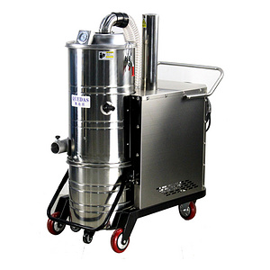 机械加工车间吸粉尘用4KW 100L工业吸尘器