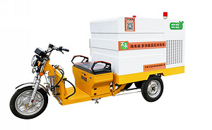 电动三轮高压冲洗车 多功能高压清洗车