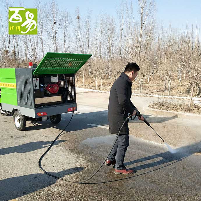 冷热一体电动三轮高压清洗车 环卫工人的好帮手
