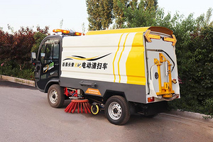驾驶式电动清扫车 百易电动环卫清洁车 电动全自动清扫车