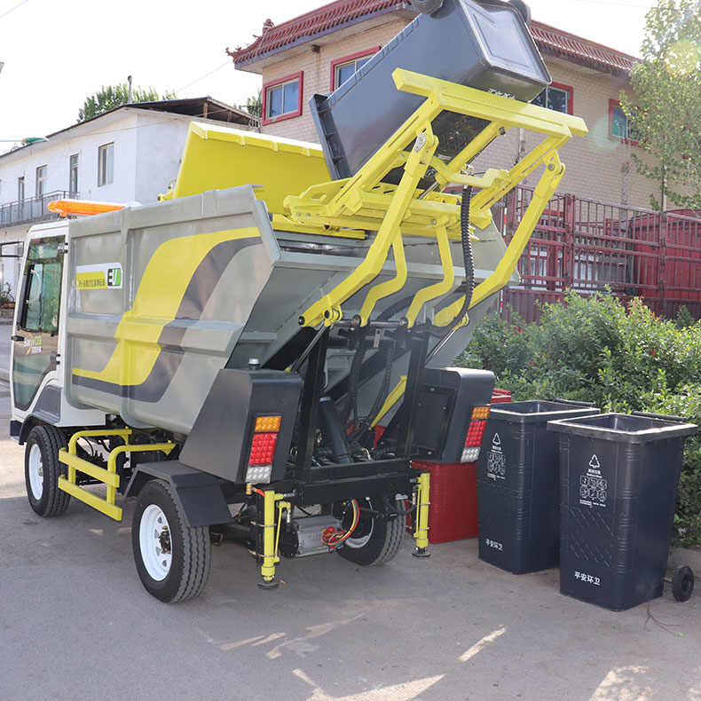 电动自卸式垃圾清运车 电动环卫垃圾车