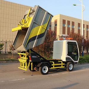 環(huán)衛(wèi)清運車 百易長青電動垃圾專用車 醫(yī)院垃圾自動清運車