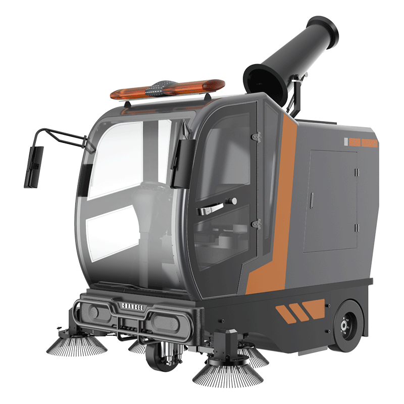 橙犀U200CAR封闭驾驶式扫地机